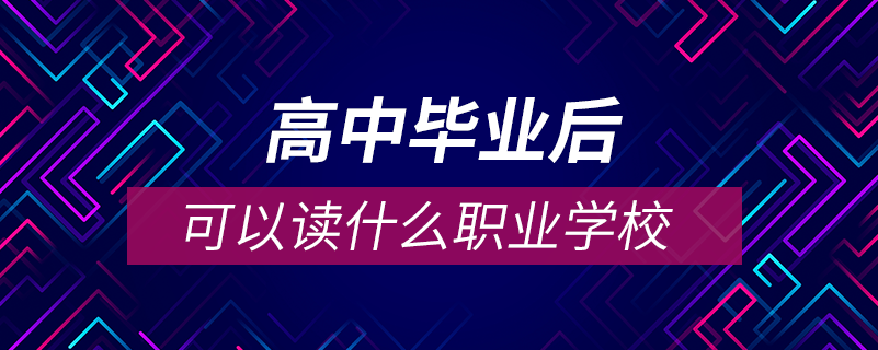 高中畢業(yè)后可以去讀什么職業(yè)學(xué)校