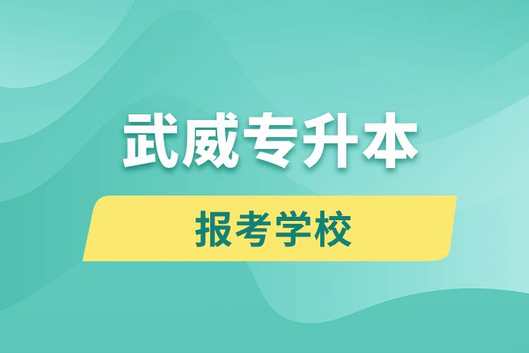 武威專升本網(wǎng)站報考學(xué)校有哪些