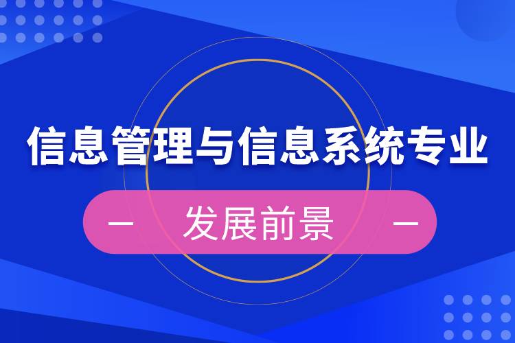 信息管理與信息系統(tǒng)專(zhuān)業(yè)的發(fā)展前景