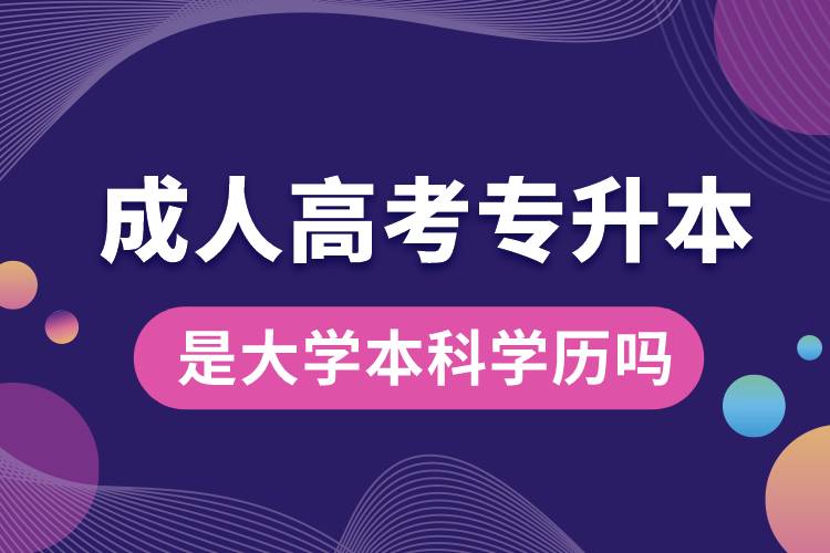 成人高考專升本是大學本科學歷嗎.jpg