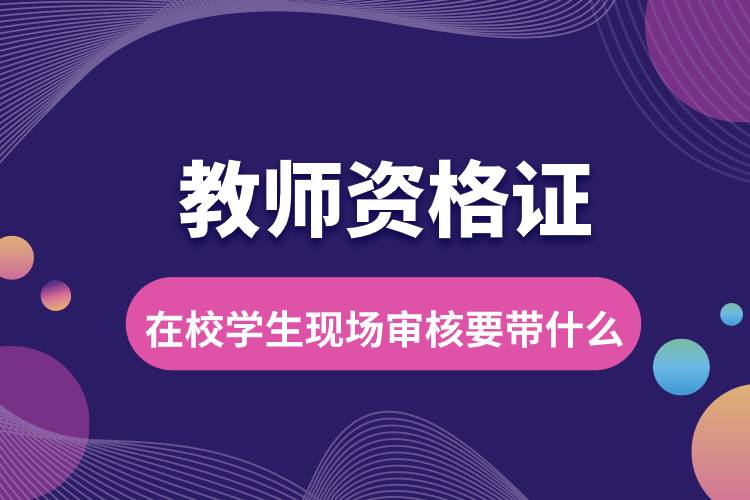 在校大學生教資現(xiàn)場審核要帶什么.jpg