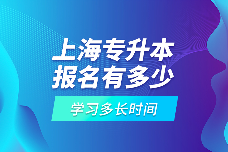 上海專升本報(bào)名有多少高校可選擇？